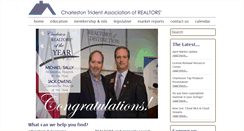 Desktop Screenshot of charlestonrealtors.com