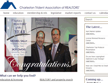 Tablet Screenshot of charlestonrealtors.com